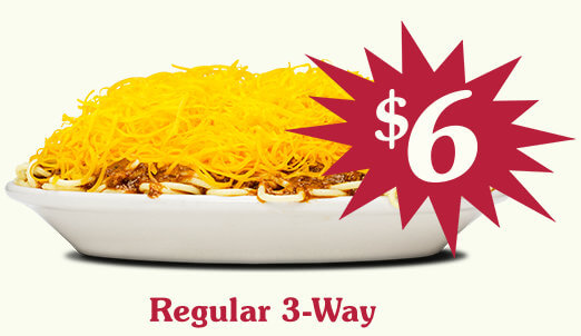 3 way for $6