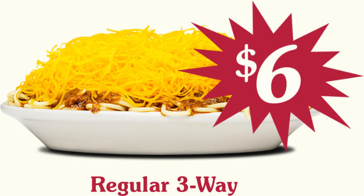 3 way for $6