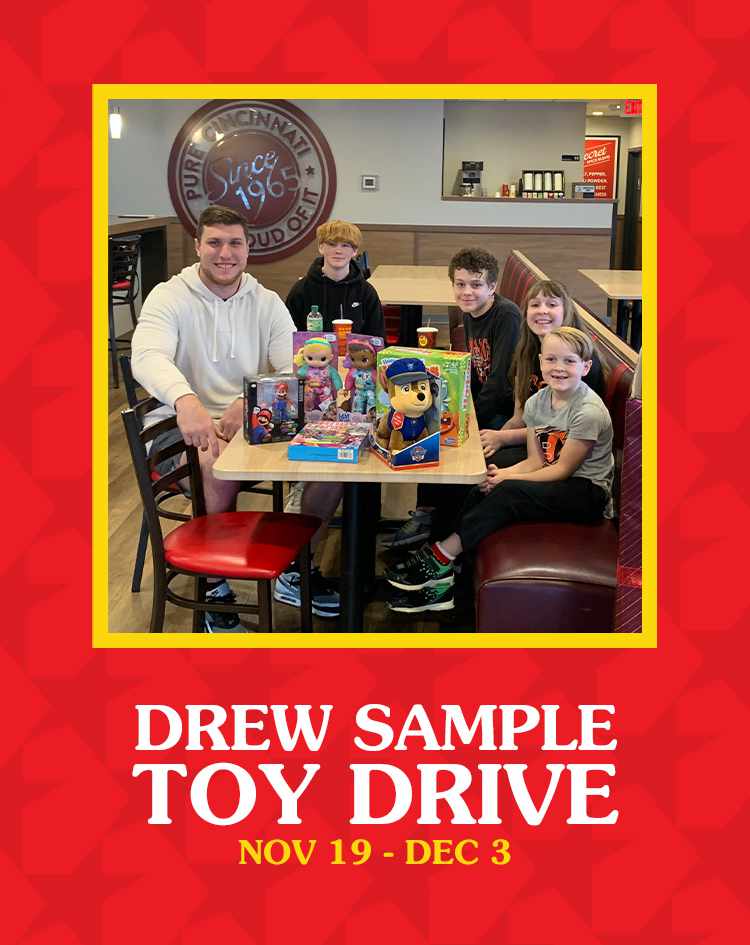 Drew Sample Toy Drive